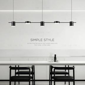 Nordic Pendant Light Hanging Lamp LED Vintage Ceiling Chandelier Remote Dimming for Kitchen Dining Living Room Study Loft Room