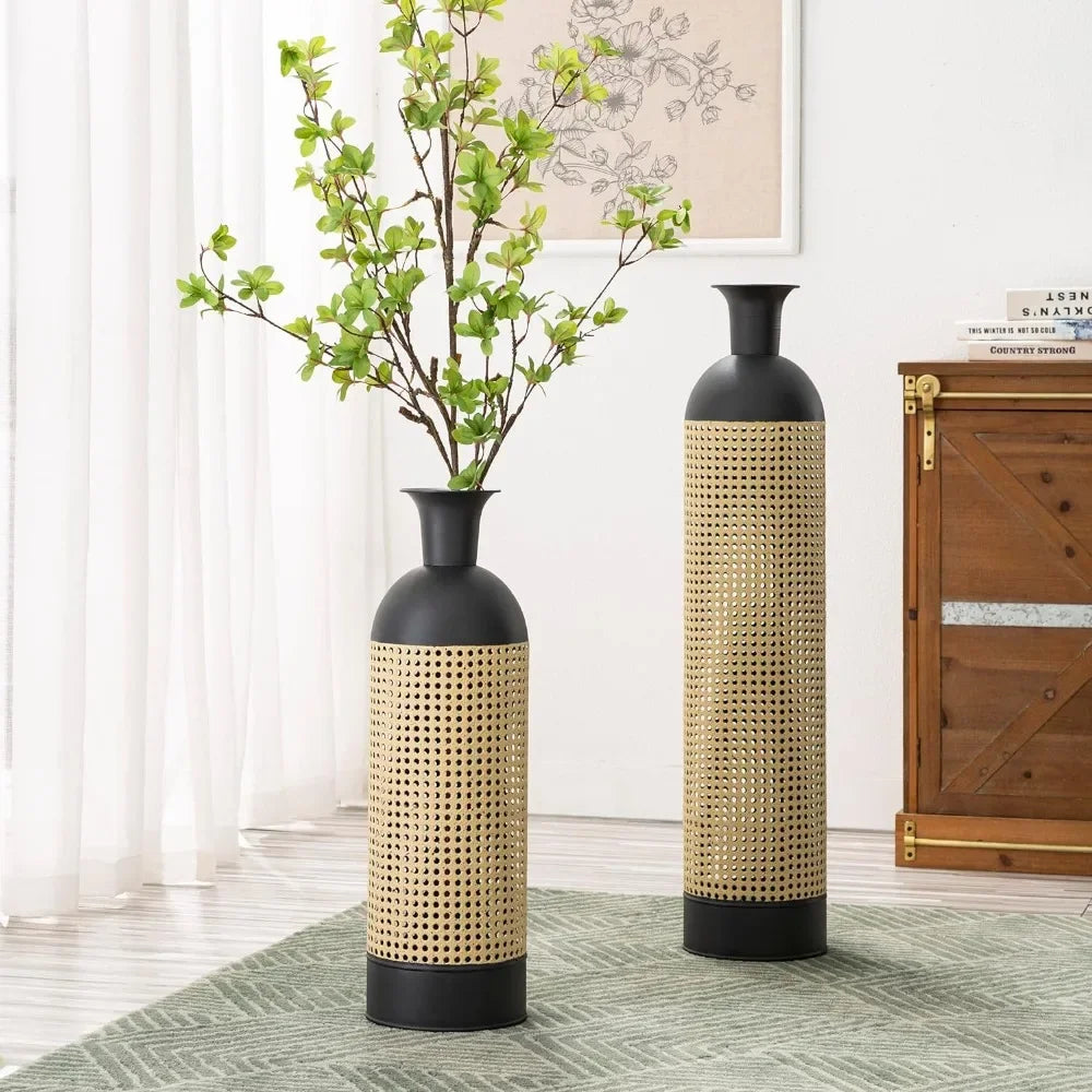 Vase Large Elegant Glazed Metal Vase for Centerpiece/table/ground/living Room Home Décor Free Shipping Decoration Decor Garden